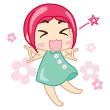 Inana with Sweets sticker #1203347