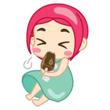 Inana with Sweets sticker #1203355