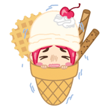 Inana with Sweets sticker #1203361