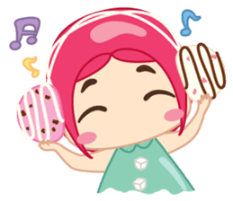 Inana with Sweets sticker #1203367