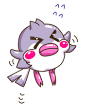 Pumi chan Java sparrow sticker #1203589