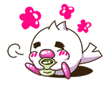 Pumi chan Java sparrow sticker #1203592