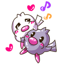 Pumi chan Java sparrow sticker #1203595