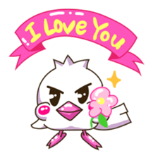 Pumi chan Java sparrow sticker #1203599