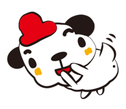 Dog of soft hair sticker #1203827