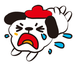 Dog of soft hair sticker #1203841