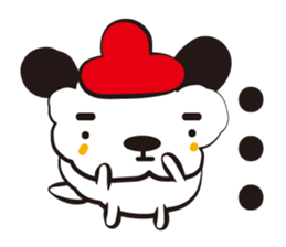 Dog of soft hair sticker #1203844