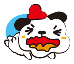 Dog of soft hair sticker #1203846