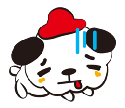 Dog of soft hair sticker #1203848