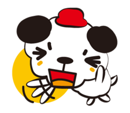 Dog of soft hair sticker #1203850