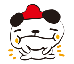 Dog of soft hair sticker #1203858