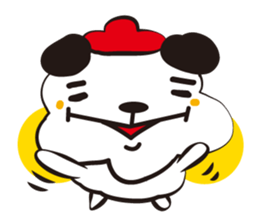 Dog of soft hair sticker #1203860