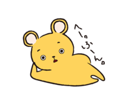 Yu-chan bear sticker #1204033