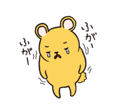 Yu-chan bear sticker #1204040