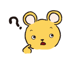 Yu-chan bear sticker #1204064