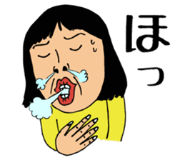 Katan, the crazy housewife sticker #1204547