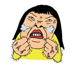 Katan, the crazy housewife sticker #1204548