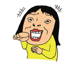 Katan, the crazy housewife sticker #1204571