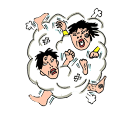 Katan, the crazy housewife sticker #1204577