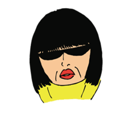 Katan, the crazy housewife sticker #1204581