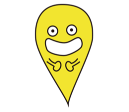 Yellow snot sticker #1204586