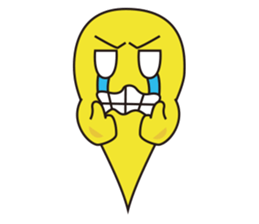 Yellow snot sticker #1204587