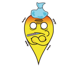 Yellow snot sticker #1204588