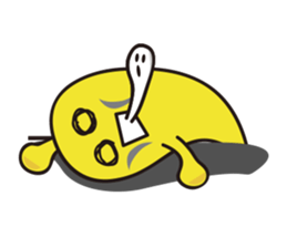 Yellow snot sticker #1204589