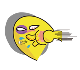 Yellow snot sticker #1204597