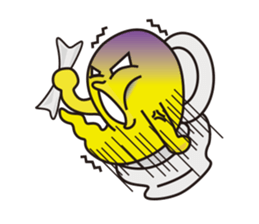 Yellow snot sticker #1204598