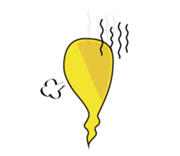 Yellow snot sticker #1204603