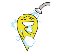 Yellow snot sticker #1204606