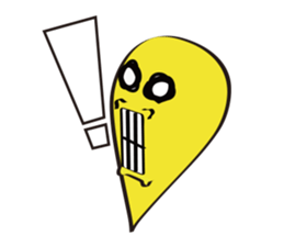 Yellow snot sticker #1204608