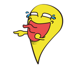 Yellow snot sticker #1204609