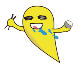 Yellow snot sticker #1204612