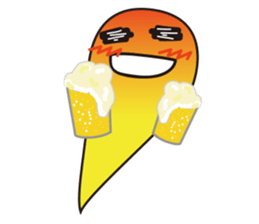 Yellow snot sticker #1204613