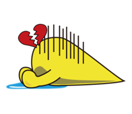 Yellow snot sticker #1204621