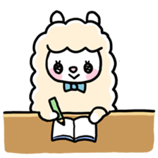 Fluffy Alpaca sticker #1204879
