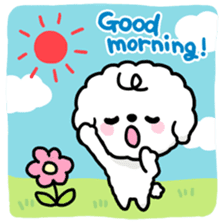 Afro puppy sticker #1204909