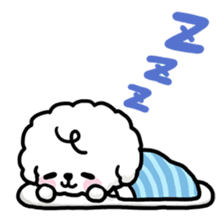 Afro puppy sticker #1204910