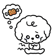 Afro puppy sticker #1204913