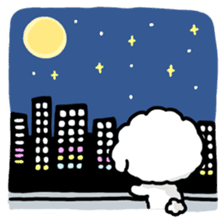 Afro puppy sticker #1204920