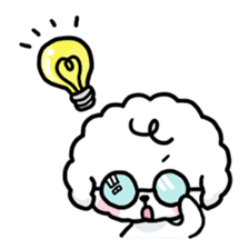 Afro puppy sticker #1204922