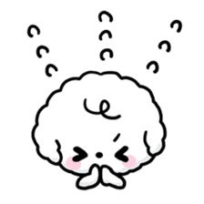 Afro puppy sticker #1204923