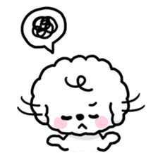 Afro puppy sticker #1204926