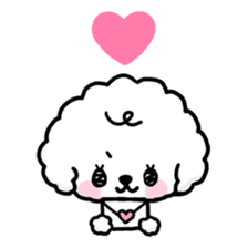 Afro puppy sticker #1204937