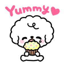 Afro puppy sticker #1204941