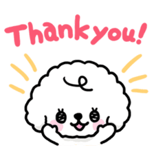 Afro puppy sticker #1204944