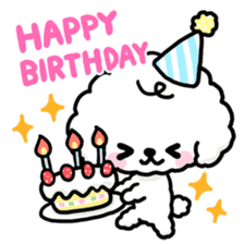 Afro puppy sticker #1204945