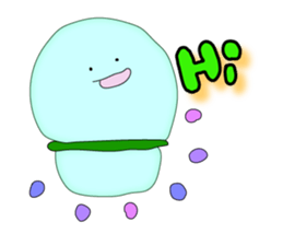 Future creature "Upochun" sticker #1205026